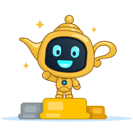 Destini mascot trên bục